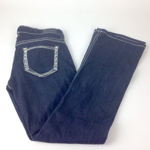 Daytrip Leo Bootcut dark wash Jeans Sz 28R